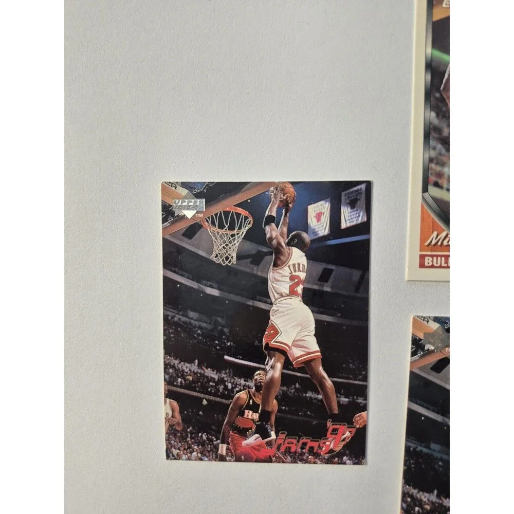 Michael Jordan Card Lot of 3 Upper Deck Topps Chicago Bulls NBA HOF 1992 1996